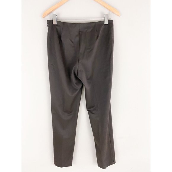 Peace of Cloth Brown Satin Dress Pants 4 - Picture 2 of 3